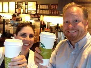 Here we are at 5:30 AM one morning as we set off on one of our favorite explorations: of the High Tech Schools in San Diego, CA!