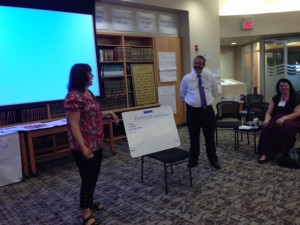 Rabbi Knapp presents