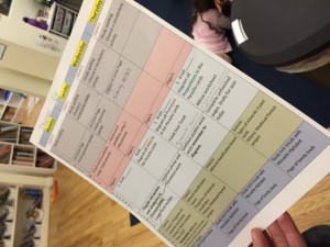 Luria ownership tasks chart