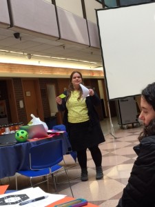 PBL expert of Yeshivat Noam and I.D.E.A. Schools Facilitator Ms. Aliza Chanales walked participants through the components of PBL and pointed out the sample driving questions we had created for the day. (You can find the sample questions below.)