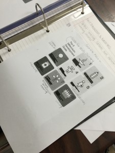 Mrs. Kim Djouejati's sophomore Humanities class began by considering the UN's 8 Millennial Development Goals